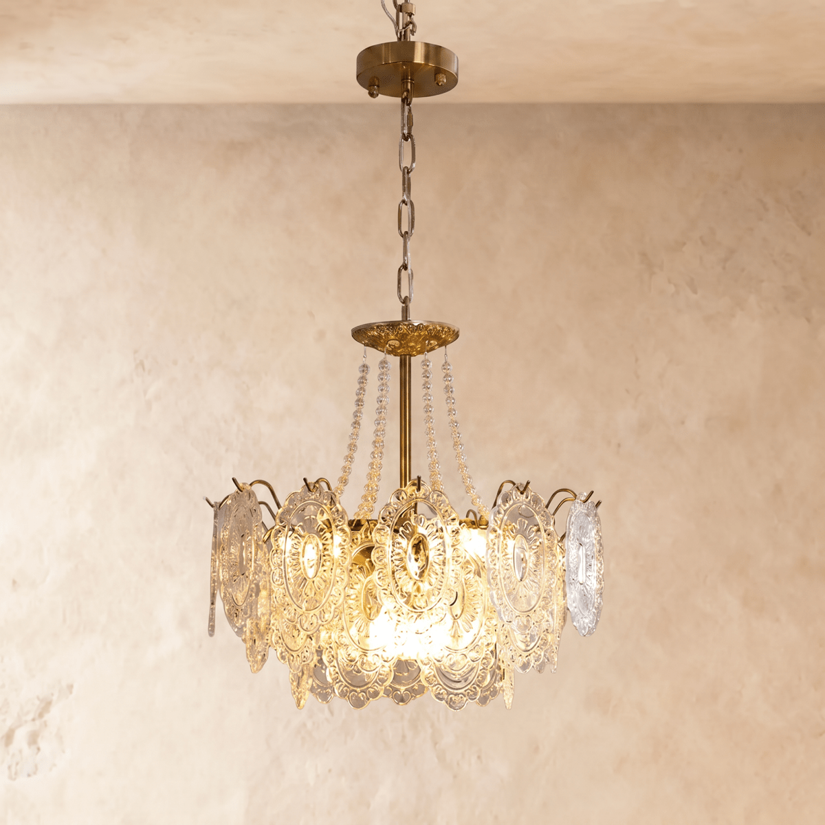 Bariq Glass Chandelier - Residence Supply