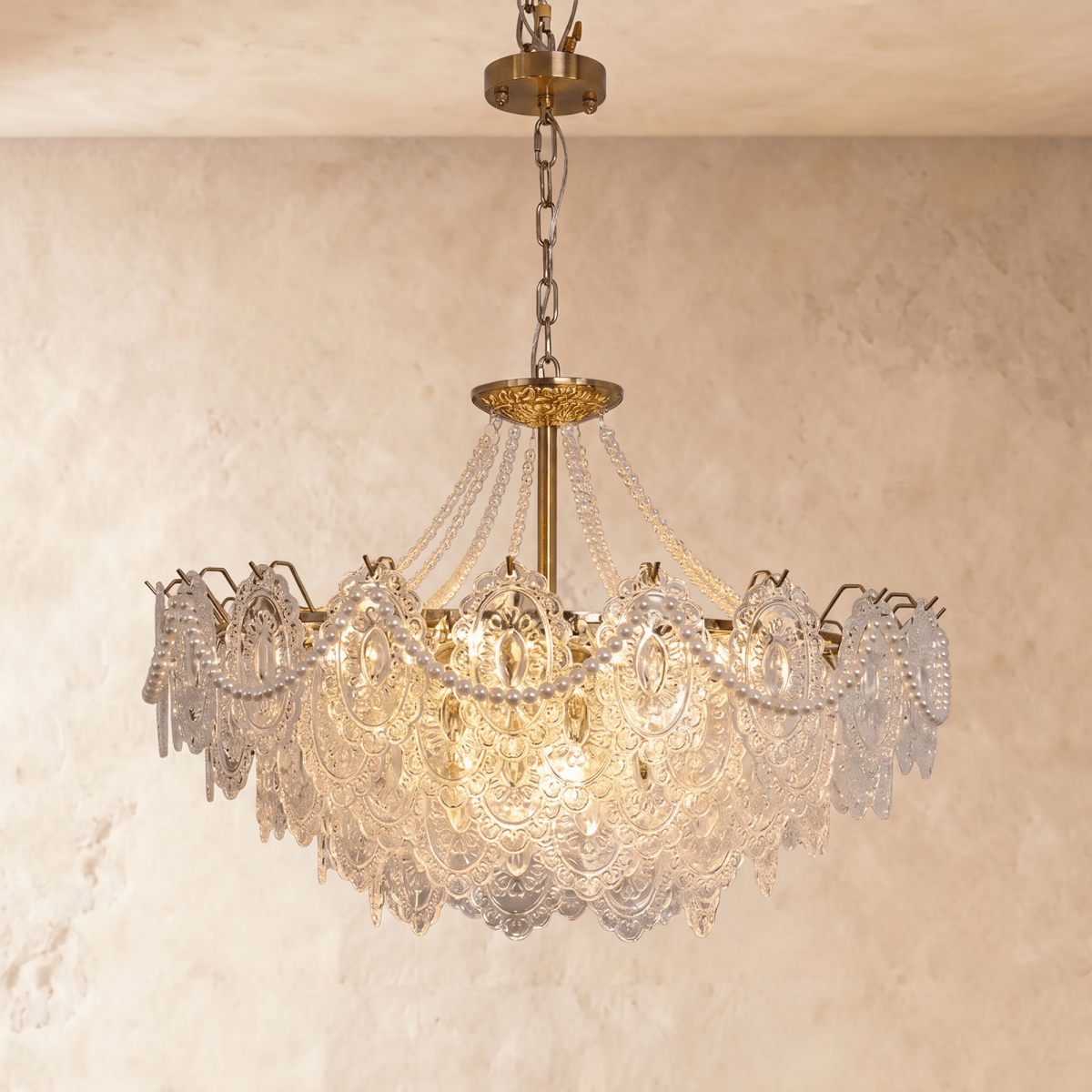 Bariq Glass Chandelier - Residence Supply