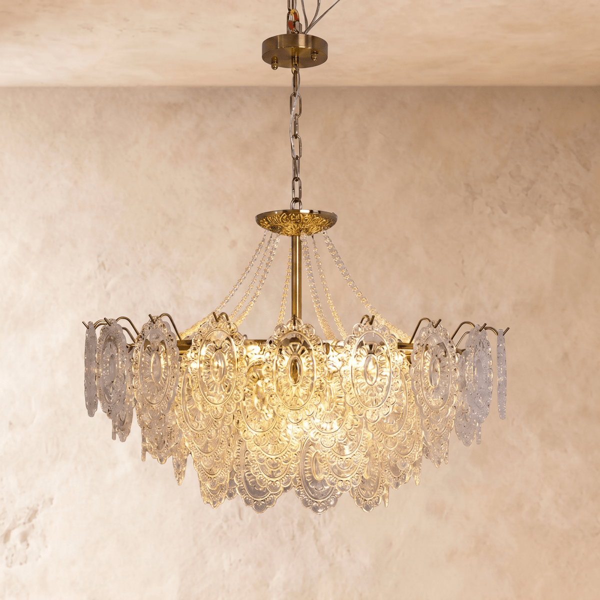 Bariq Glass Chandelier - Residence Supply