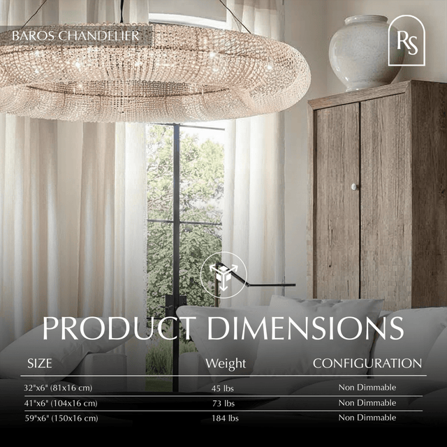 Baros Chandelier - Residence Supply
