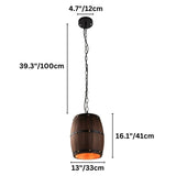 Barrel Pendant Light