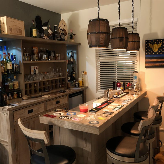 Barrel Pendant Light