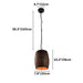 Barrel Pendant Light - Residence Supply