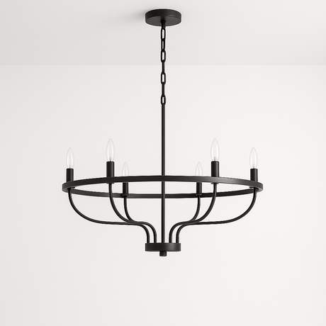 Basit Metal Chandelier - Residence Supply