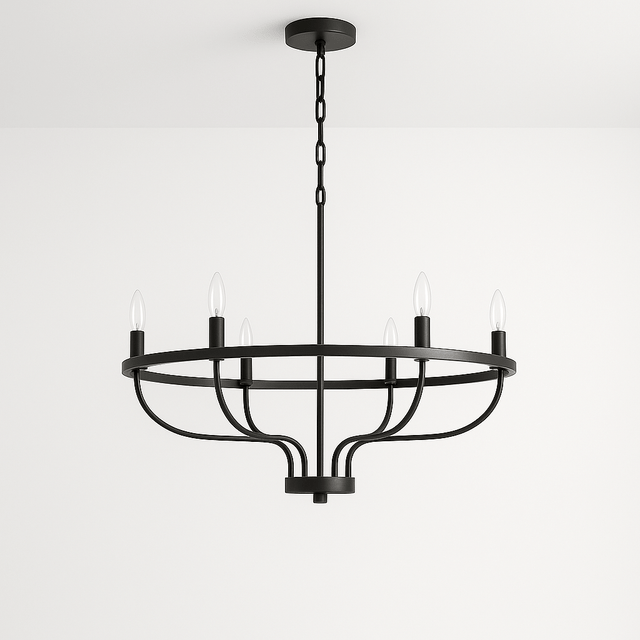 Basit Metal Chandelier - Residence Supply