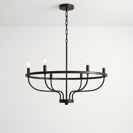 Basit Metal Chandelier - Residence Supply