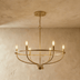 Basit Metal Chandelier - Residence Supply