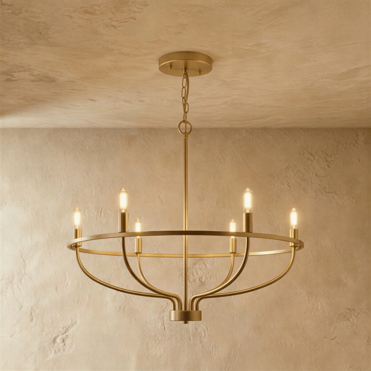 Basit Metal Chandelier - Residence Supply