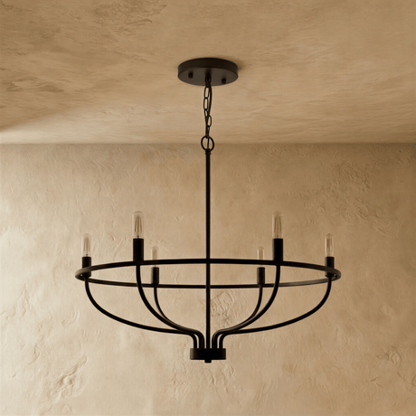 Basit Metal Chandelier - Residence Supply