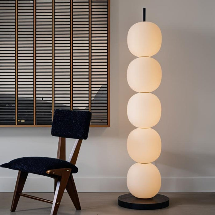 Beaded Floor Lamp for Living Room Lighting