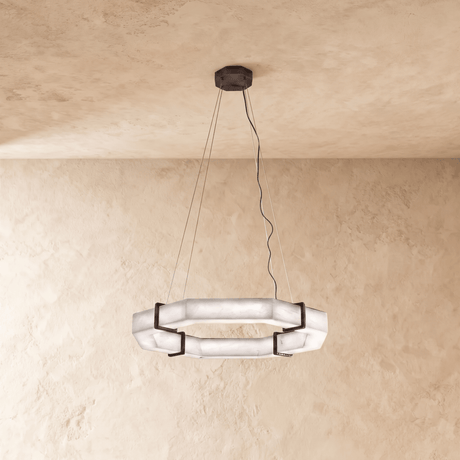Belos Alabaster Chandelier - Residence Supply