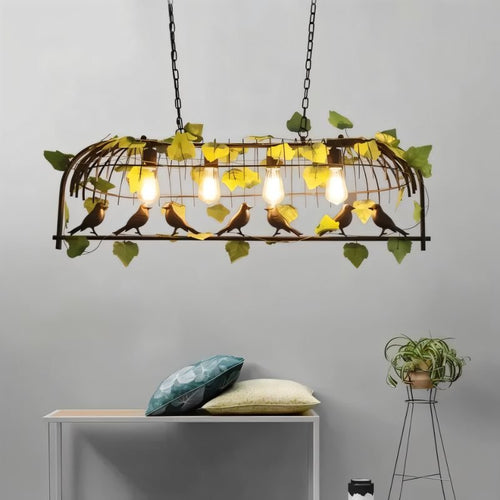 Unique Bird Cage Chandelier