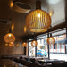 Birdcage Rattan Pendant Light - Modern Lighting for Restaurants
