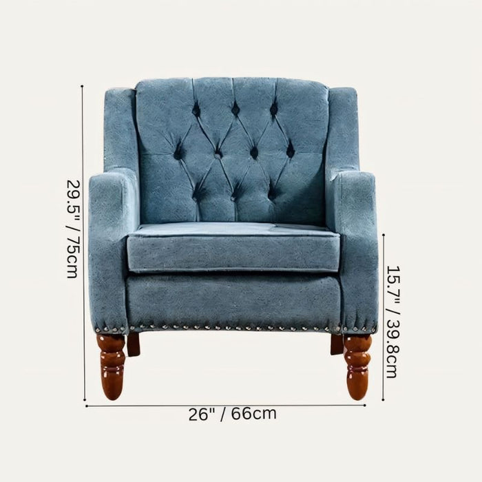 Bisellia Accent Chair Size 