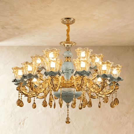 Blanche Chandelier - Blue - Residence Supply