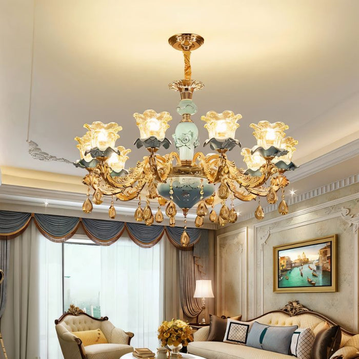 Blanche Chandelier - Blue - Residence Supply