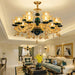 Blanche Chandelier - Green - Residence Supply