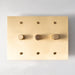 Brass Rotary Dimmer Switch (3-Gang) - Open Box - Residence Supply