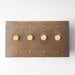 Brass Rotary Dimmer Switch (4-Gang) - Open Box - Residence Supply