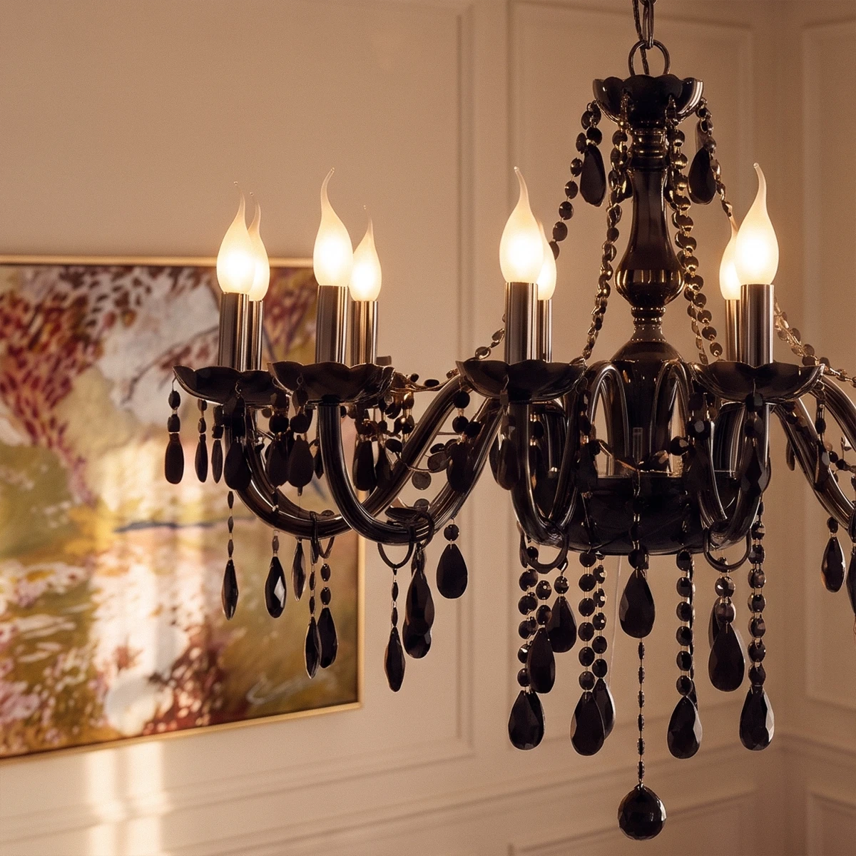 Brigitte Chandelier - Black - Residence Supply