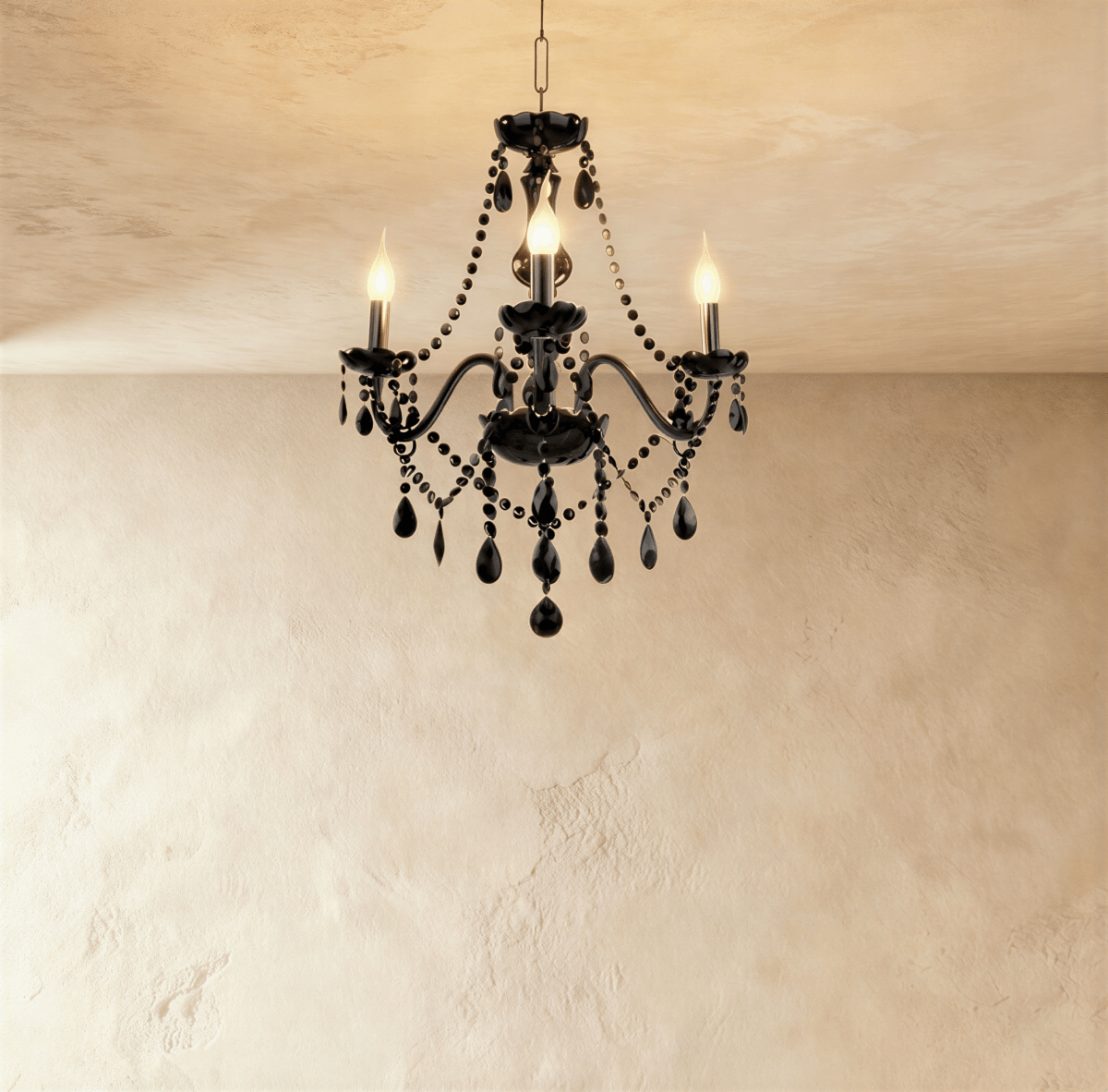 Brigitte Chandelier – Black Elegant & Opulent Lighting Fixture
