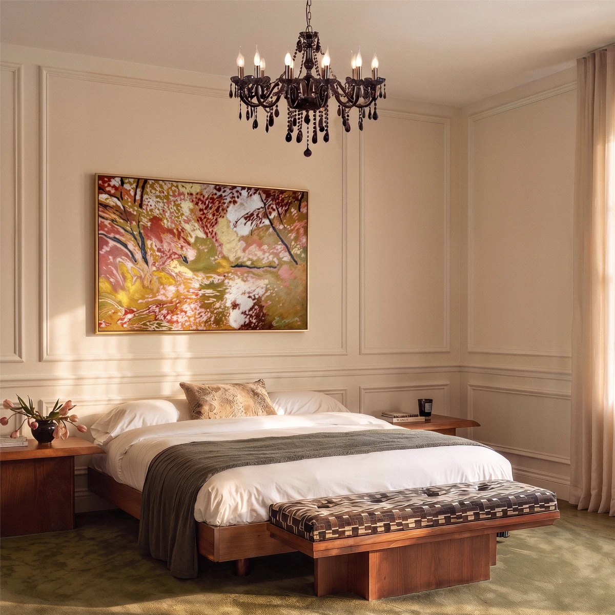 Brigitte Chandelier - Black - Residence Supply