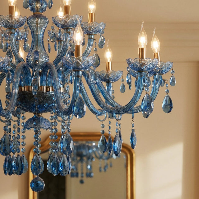 Brigitte Chandelier - Blue - Residence Supply