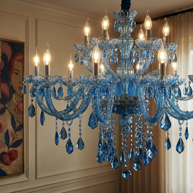 Brigitte Chandelier - Blue - Residence Supply