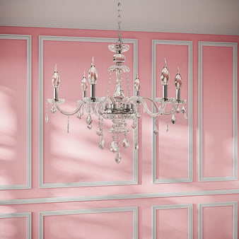 Brigitte Chandelier - Champagne Silver - Residence Supply