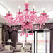 Brigitte Chandelier - Pink - Living Room Lights