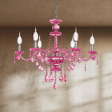 Brigitte Chandelier - Pink - Residence Supply