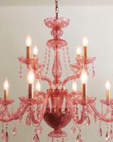 Brigitte Chandelier - Pink - Residence Supply