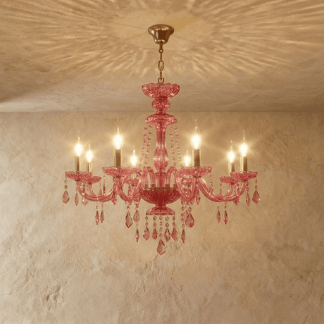 Brigitte Chandelier - Pink - Residence Supply