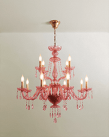 Brigitte Chandelier - Pink - Residence Supply