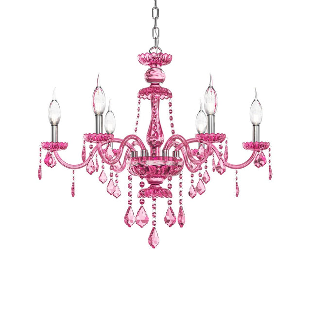Brigitte Chandelier - Pink - Residence Supply
