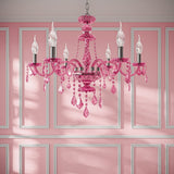 Brigitte Chandelier - Pink - Residence Supply