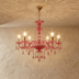 Brigitte Chandelier - Pink - Residence Supply