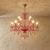 Brigitte Chandelier - Pink - Residence Supply