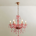 Brigitte Chandelier - Pink - Residence Supply