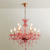 Brigitte Chandelier - Pink - Residence Supply