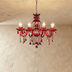 Brigitte Chandelier - Red - Residence Supply