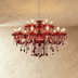 Brigitte Chandelier - Red - Residence Supply