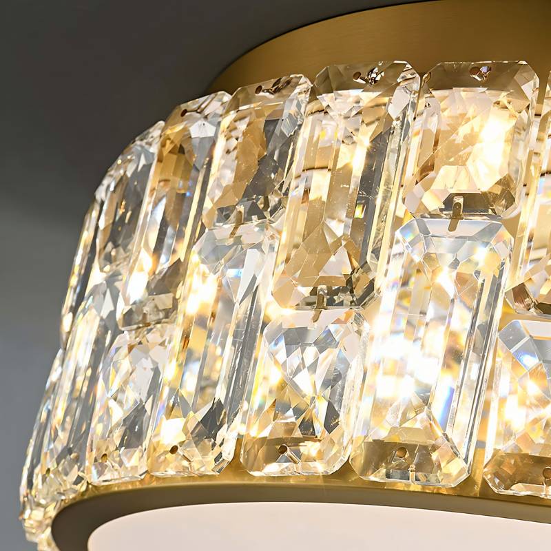 Calad Ceiling Light – Luxurious Crystal & Copper Elegance – Residence ...