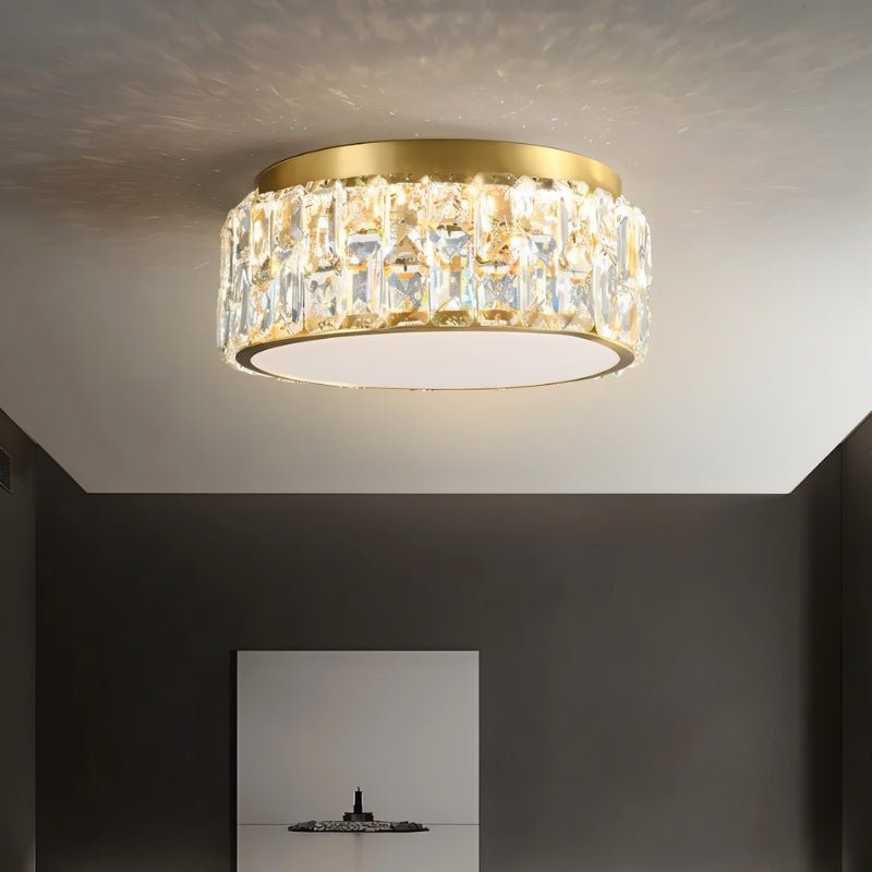 Calad Ceiling Light – Luxurious Crystal & Copper Elegance – Residence ...