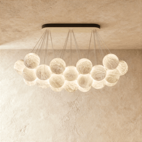 Cantus Alabaster Chandelier - Residence Supply
