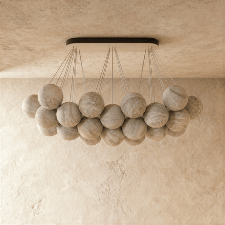 Cantus Alabaster Chandelier - Residence Supply