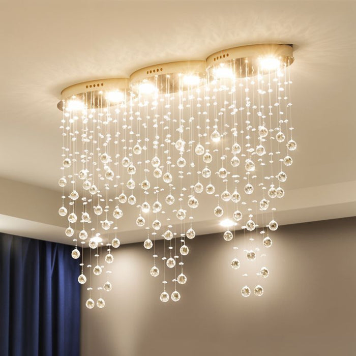 Cascata Ceiling Light - Crystal Light Fixture