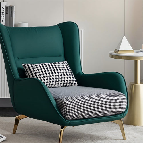 Cathisma Contemporary Upholstered Accent Chair: Featuring sleek lines and plush upholstery, this accent chair offers modern style and comfort for any living space.