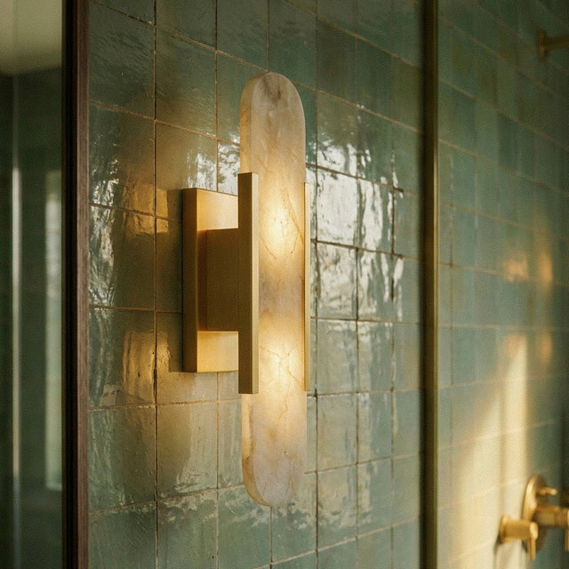Cecelia Alabaster Wall Lamp - Residence Supply