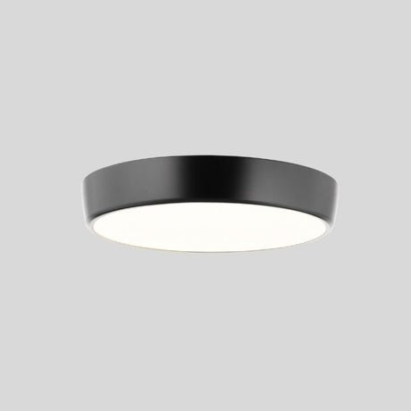 "Stylish black ceiling light with a minimalist finish, ideal for modern kitchen and hallway lighting"